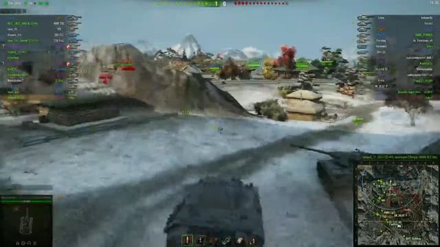 WOT #1 German Light Tank VK16.02 Leopard смотреть онлайн