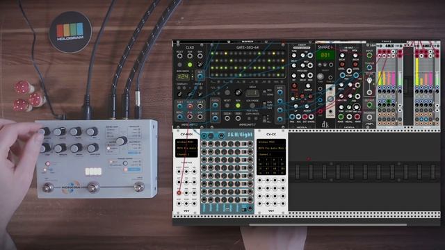 Using the Hologram Microcosm with VCV Rack смотреть онлайн