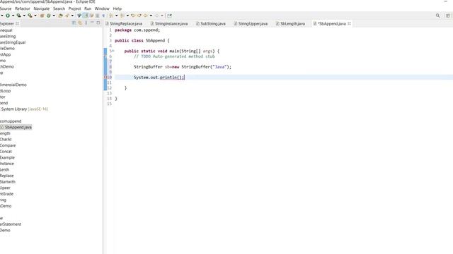 Core Java 55) How to append String Buffer in Java | Java Tutorials | AndroIndian смотреть онлайн