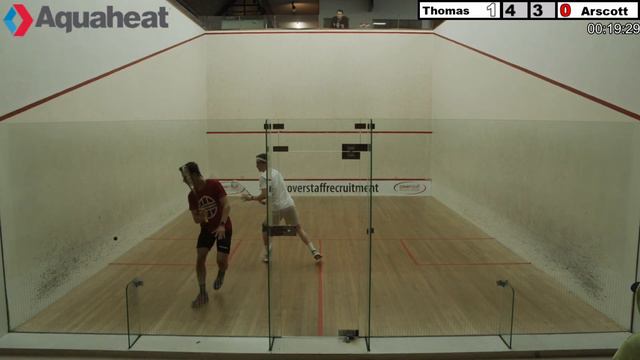 PSA SQUASH MATCH | AQUAHEAT HENDERSON | ELIJAH THOMAS v JOEL ARSCOTT смотреть онлайн