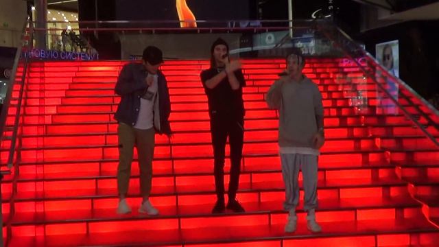 Флешмоб и репетиция песни Гори MBАND(Vegas Kрокус Cити, Times Square,22.11.19) смотреть онлайн