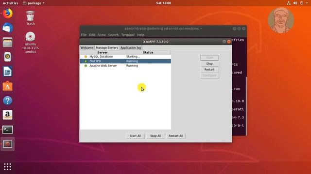 How to install XAMPP and Create XAMPP Control Panel Launcher on Ubuntu 18.04 LTS смотреть онлайн