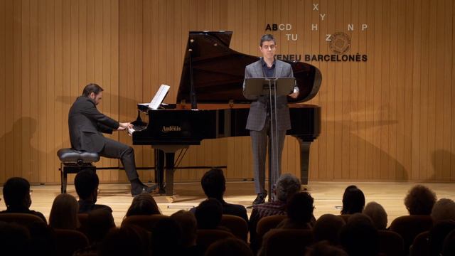 Felip Pedrell: La primavera - Joan Martín Royo, baríton; Rubén Fernández Aguirre, piano смотреть онлайн