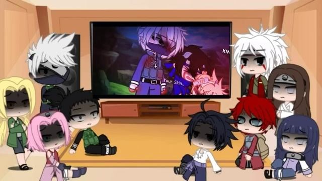 [Rus/Eng] Naruto's friends (+Kakashi, Tsunade & Jiraiya) react to dead Naruto (SasuNaru)(Gacha Club смотреть онлайн