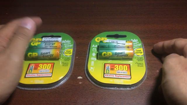 GP Smart Energy 1000 mah Rechargeable AA Batteries смотреть онлайн