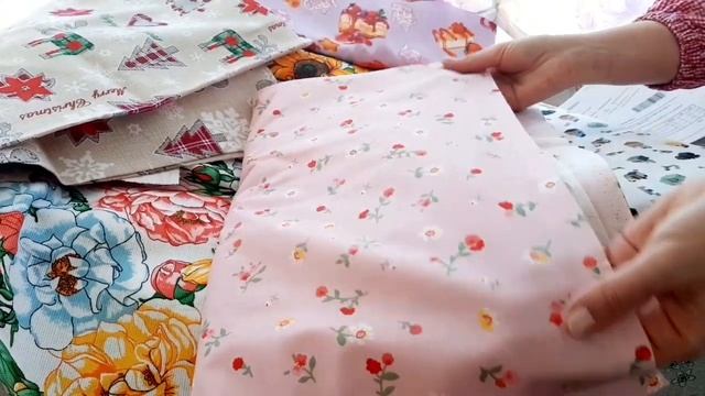 ОБЗОР ТКАНЕЙ для новых заказов. Ранфорс, фланель, рогожка смотреть онлайн