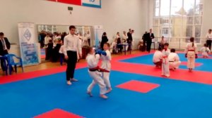 Карате сетокан мальчики кумите 8лет