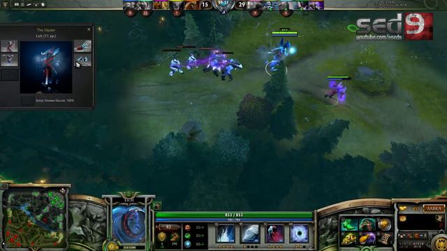 Возвращение в DOTA 2 #1 - Лич и приятная игра без лагов, ну почти...