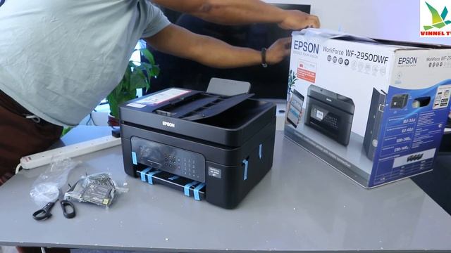 Epson WorkForce WF-2950DWF Wireless Inkjet Printer Overview смотреть онлайн