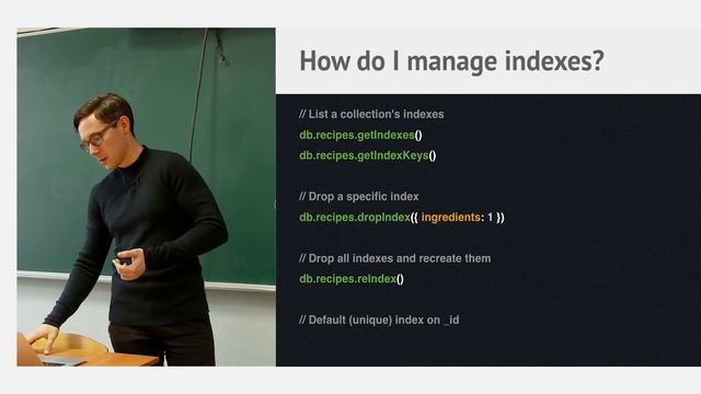 11. Базы данных. MongoDB. Построение запросов, оптимизация, индексирование | Технострим смотреть онлайн