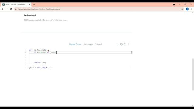 HackerRank Write a function Solution | | HackerRank Python solution #2 смотреть онлайн