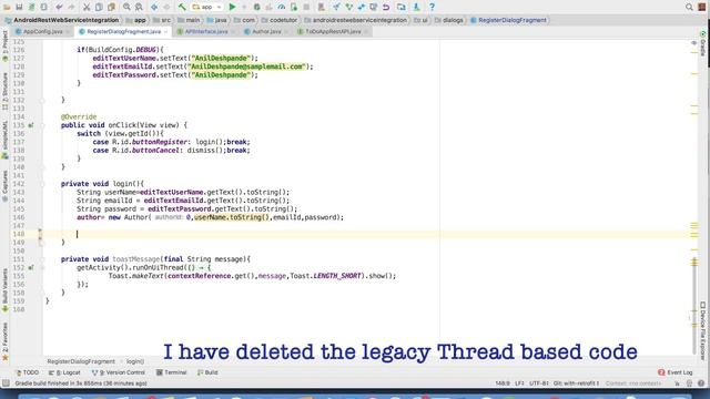 Web services & Android - Part 8, Introduction to Retrofit смотреть онлайн
