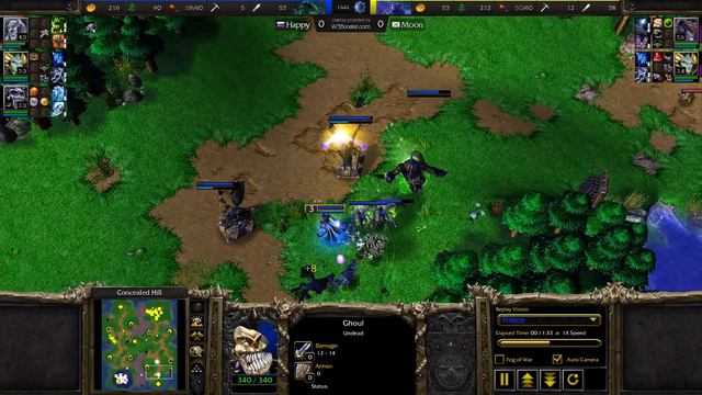 Warcraft III Doubi Ancient of War 2024 Feb6 Happy(U) V Moon(N) Game 3 MAPS - Concealed Hill смотреть онлайн