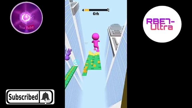 FALL RACE 3D GAMEPLAY ALL LEVELS 12345....PART 1(NEW GAME 2019) run race смотреть онлайн