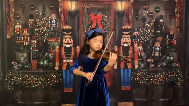 The Nutcracker Violin By Pyotr Illyich Tchaikovsky - Freya Chen, 4 Years Old.