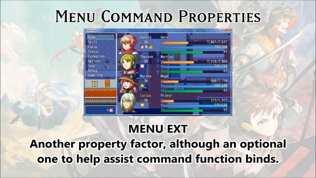 YEP.14 - Main Menu Manager - RPG Maker MV смотреть онлайн
