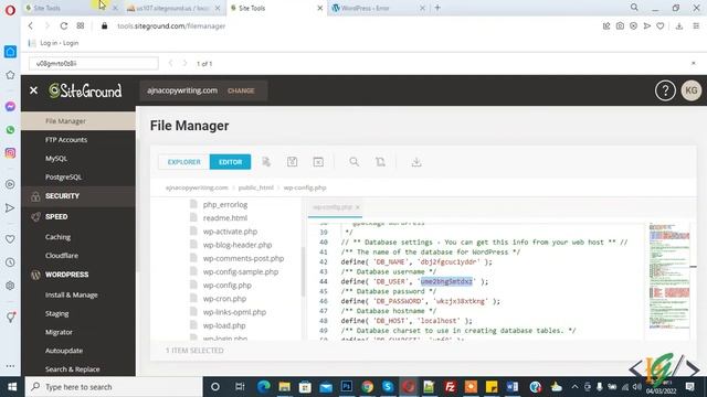 How to Fix Cant Select Database in WordPress | Configuration Error Solved смотреть онлайн