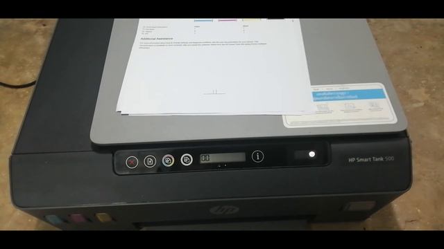 Cleaning HP Smart Tank 500 смотреть онлайн