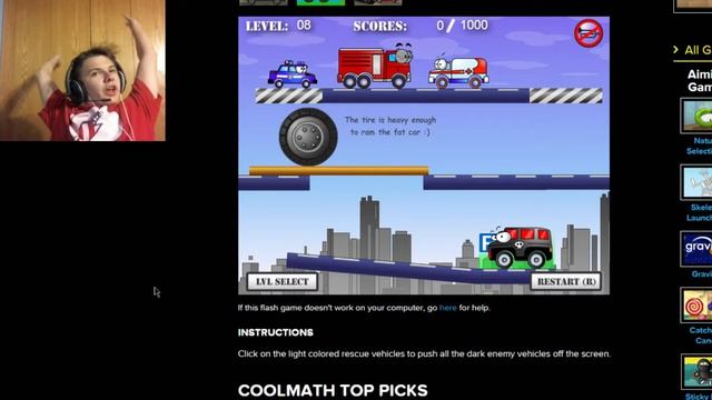Let's Play Cool Math Games - Vehicles [PHYSICS BRO] смотреть онлайн