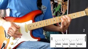 Упражнения для развития техники на электрогитаре 2