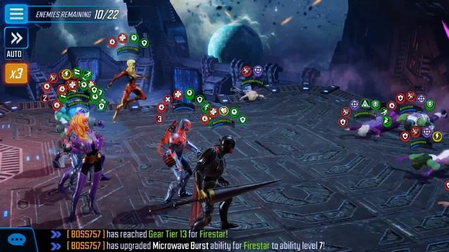 Marvel Strike Force - Nova Trials Node 10 Difficulty 8 All Pacts смотреть онлайн