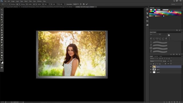 Photo Effects Paint Splash : Photoshop Tutorial смотреть онлайн