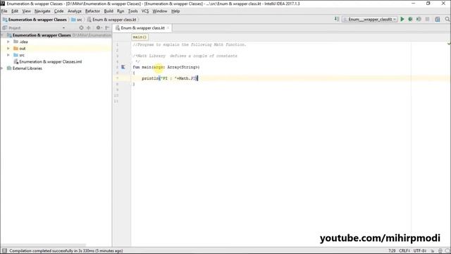 #231 Kotlin Tutorial | Math library Constants смотреть онлайн