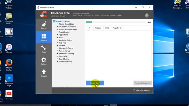 How to Clean your Computer Registry & Faster Laptop Windows 10 - Free Registry Cleaner смотреть онлайн