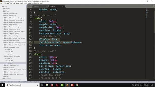 Bài 27: Bài tập về flexbox và cách căn giữa cho nội dung смотреть онлайн