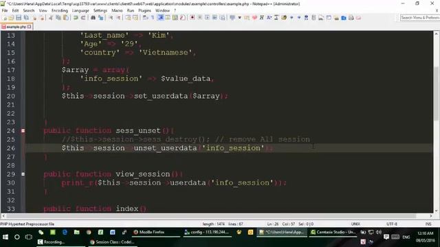 Stream Codeignter PHP For Beginer - (Part 4) Session And Cookie смотреть онлайн