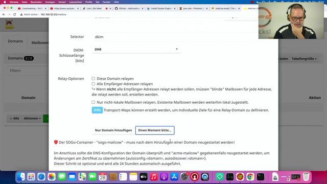 mailcow-dockerized First Look - Live 28.10.2021 смотреть онлайн
