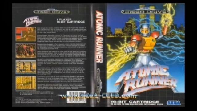 Atomic Runner - Atomic Runner SEGA Mega Drive смотреть онлайн