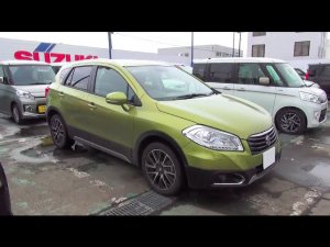 2015 SUZUKI SX4 S-CROSS. Обзор Японского автомобиля с правым рулём. Интерьер и экстерьер.