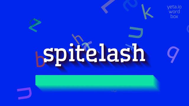 SPITELASH - HOW TO PRONOUNCE IT? #spitelash смотреть онлайн