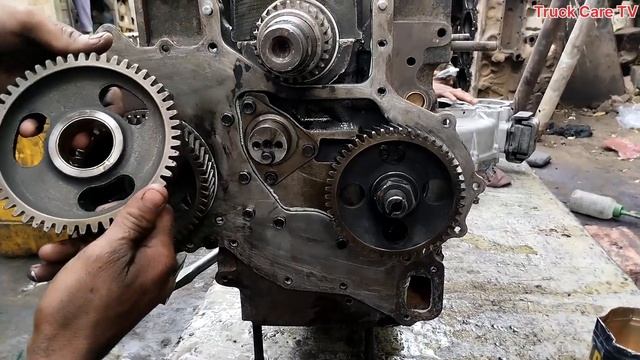 Adjust and Setting Cam Timing Gear Marks of Nissan UD FE6 Diesel Engine | Truck Care TV. смотреть онлайн