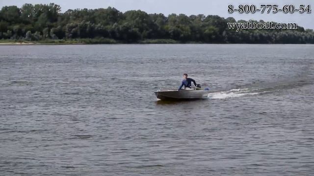 Алюминиевая моторная лодка Wyatboat-320 смотреть онлайн