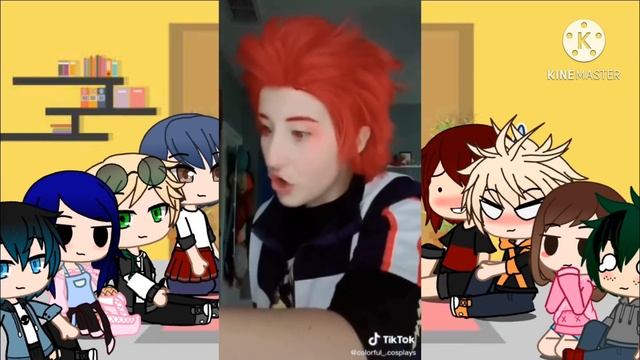 MHA/BNHA and MLB react to tiktoks | Part 1?| Ships in desc. смотреть онлайн