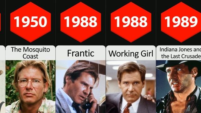 Harrison Ford All Roles And Movies/1966-2023/full List