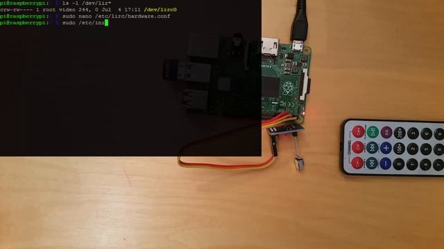 Raspberry Pi Infrarot Empfänger konfigurieren смотреть онлайн