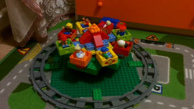 Что можно сделать с поездом из Lego Duplo смотреть онлайн