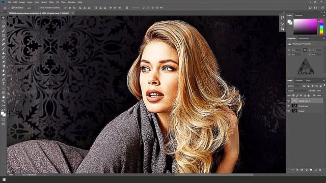 Photoshop Tutorial | Photo to Oil Painting Effect (Without Oil Filter ) | Tutorials смотреть онлайн