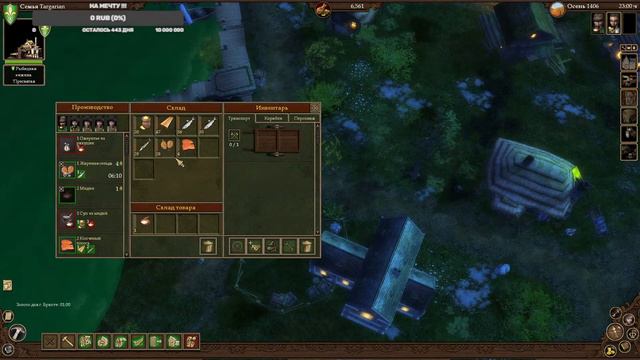 The Guild II Renaissance Прохождение линии за патрона (фермера) смотреть онлайн