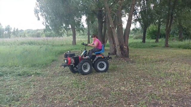 ZMT 4x4 mini tractor Как на самокате смотреть онлайн