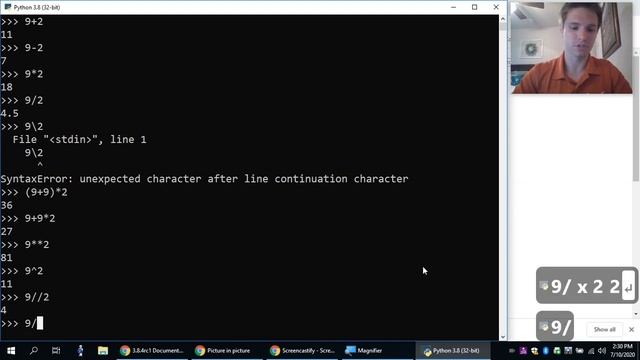 Arithmetic Operators | Python Basics [3/6] смотреть онлайн