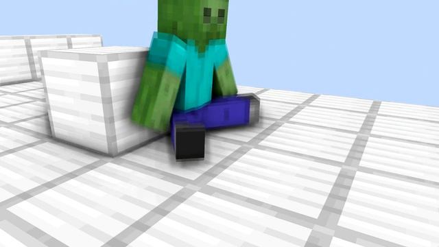 monster school : FAT 2 FIT CHALLENGE - minecraft animation смотреть онлайн