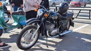 Мотоцикл ИЖ Юпитер (ИЖ-ЮК). Звук двигателя. / Soviet motorcycle IZH Jupiter.