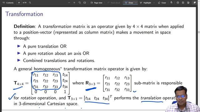Kinematic Transformations: Translation and Rotations смотреть онлайн
