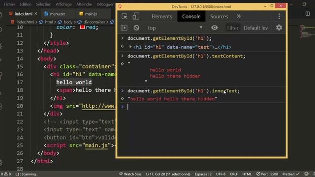 Javascript darija from scratch includes (nodejs & react js) | (introduction to the DOM ) смотреть онлайн