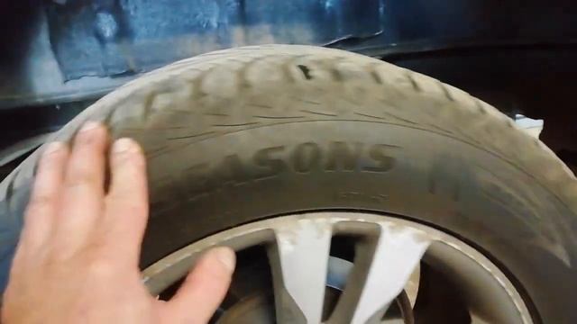 Разные шины на полном приводе. Последствия. смотреть онлайн