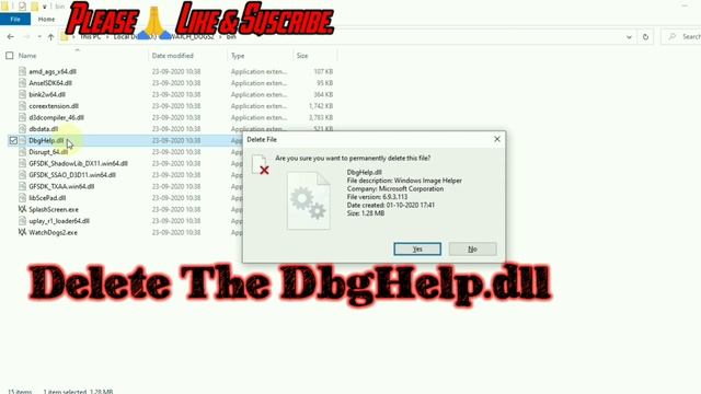 HOW TO FIX WATCH DOGS 2 NOT LAUNCHING ERROR (Untrusted file system DbgHelp.dll error) смотреть онлайн